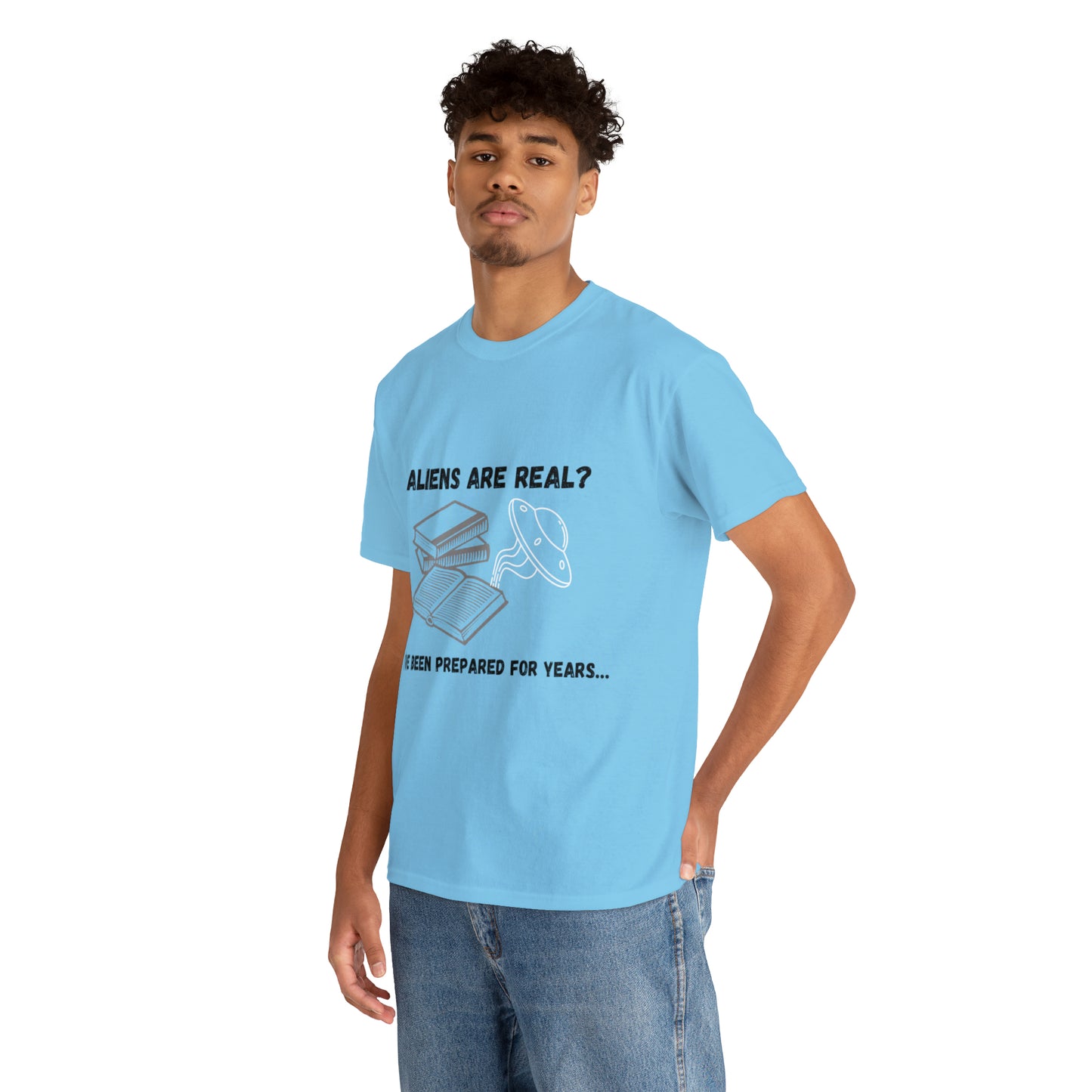 Aliens Are Real Blue Tee