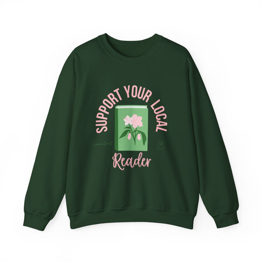 Support Your Local Reader CT Crewneck