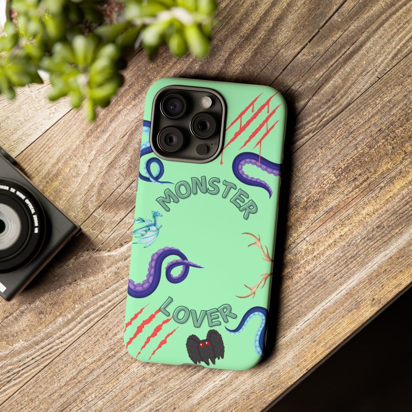 Monster Lover Mint Phone Case