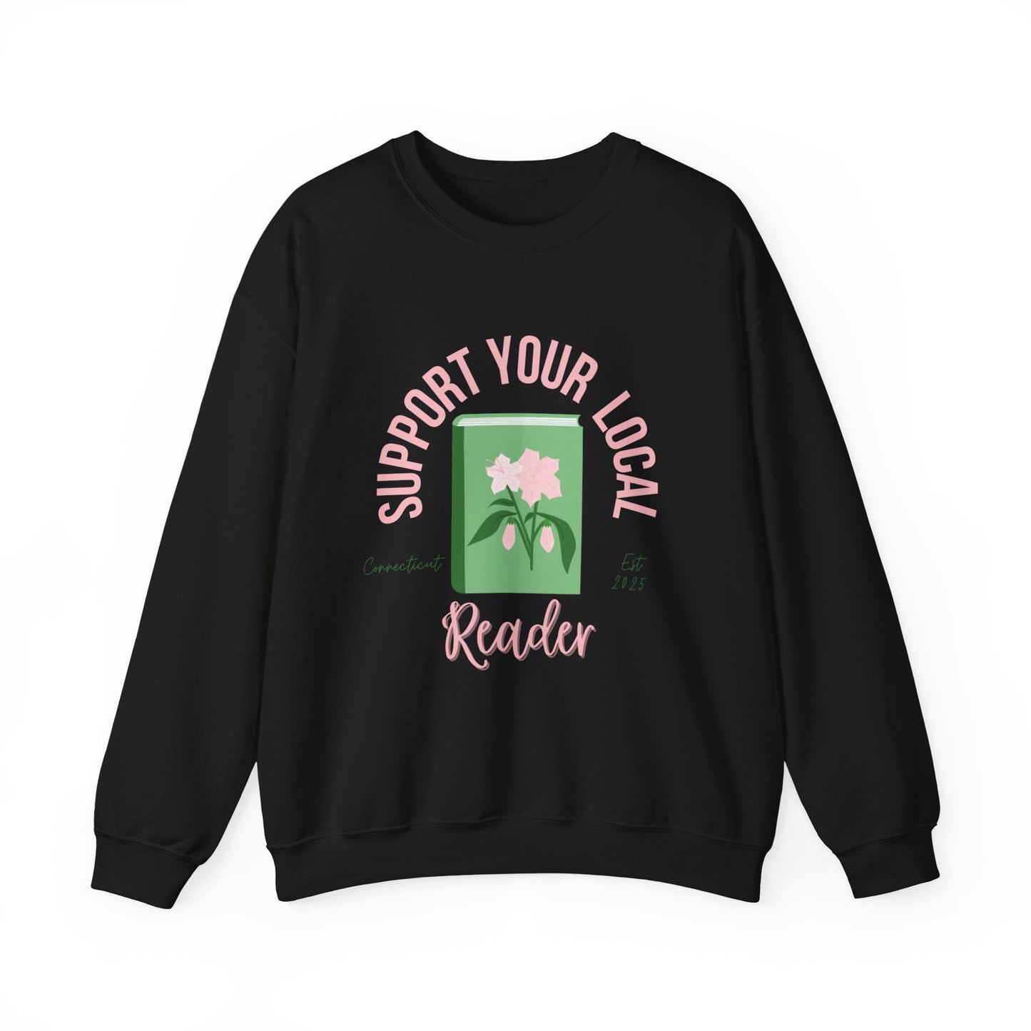 Support Your Local Reader CT Crewneck