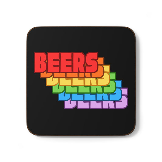 BEERS Rainbow Coaster
