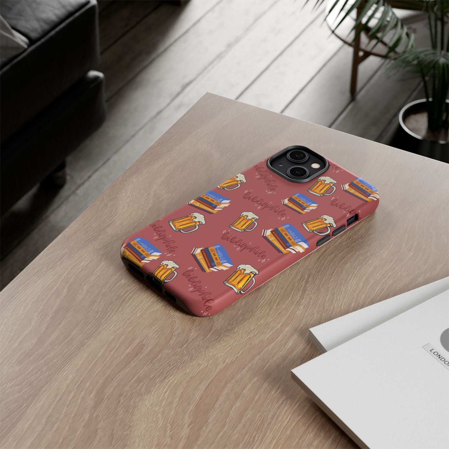 Bibliophile Beer Phone Case