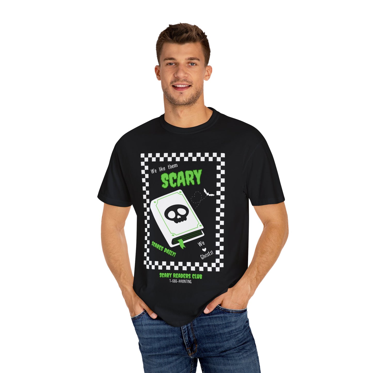 Scary Readers Club Ad Tee
