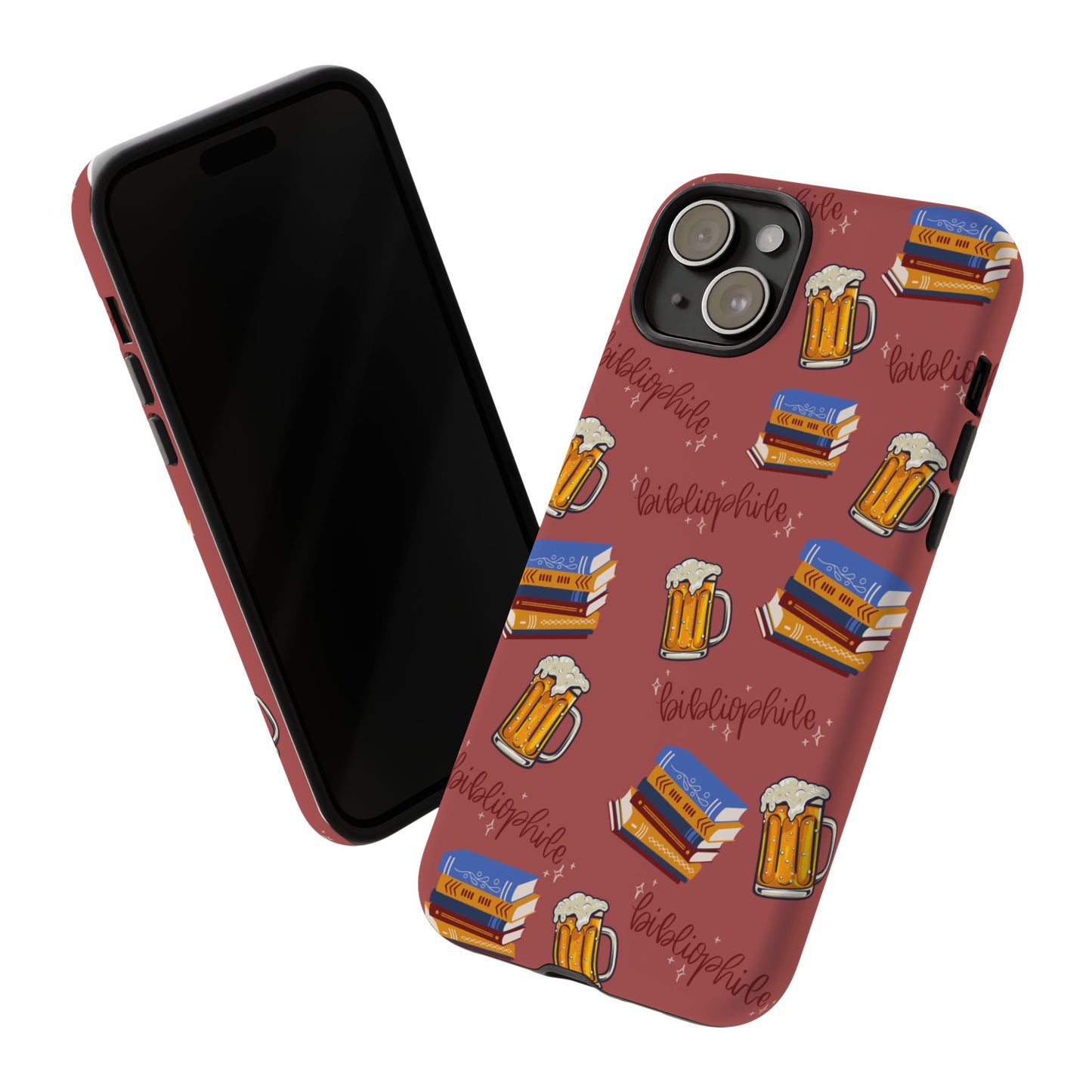 Bibliophile Beer Phone Case