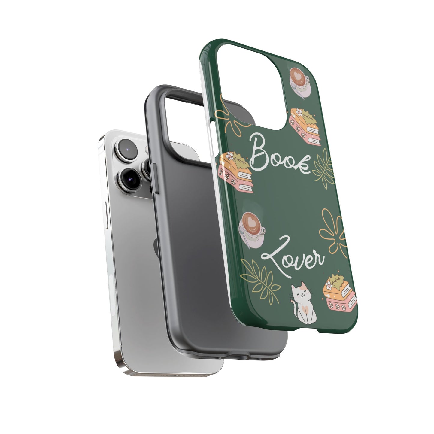 Book Lover Green Phone Case