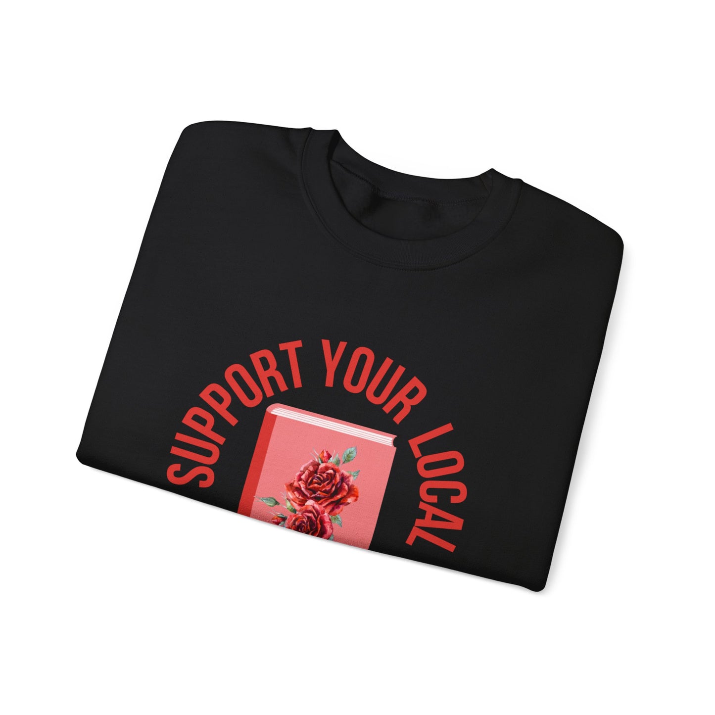 Support Your Local Reader NY Crewneck