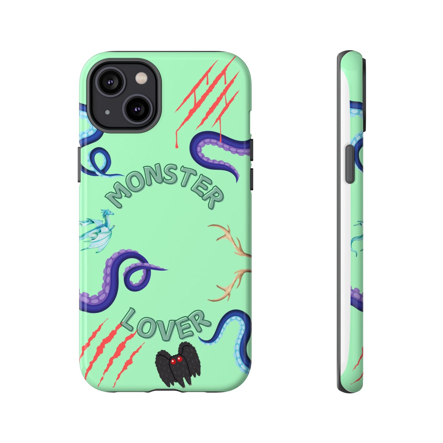 Monster Lover Mint Phone Case