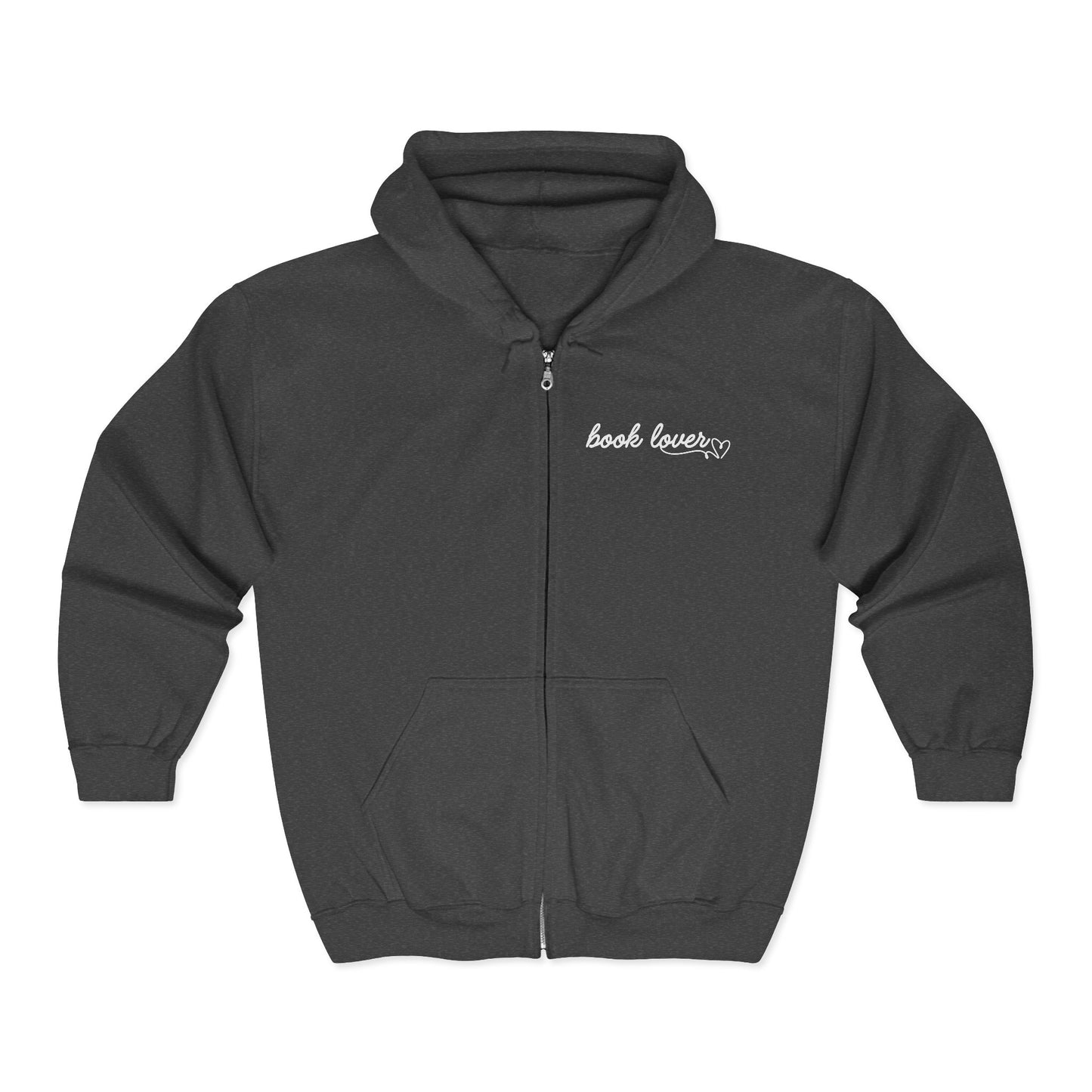 Book Lover Zip Hoodie