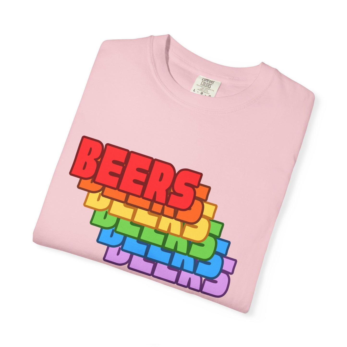 BEERS Rainbow Retro Tee