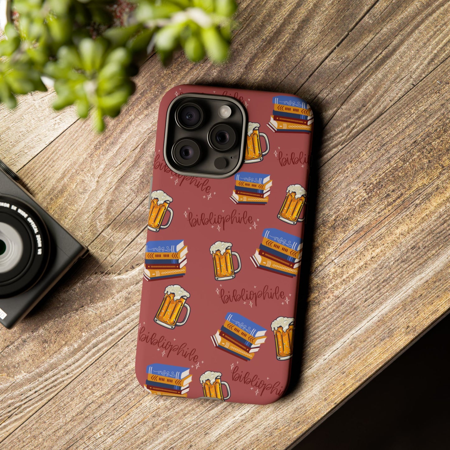 Bibliophile Beer Phone Case