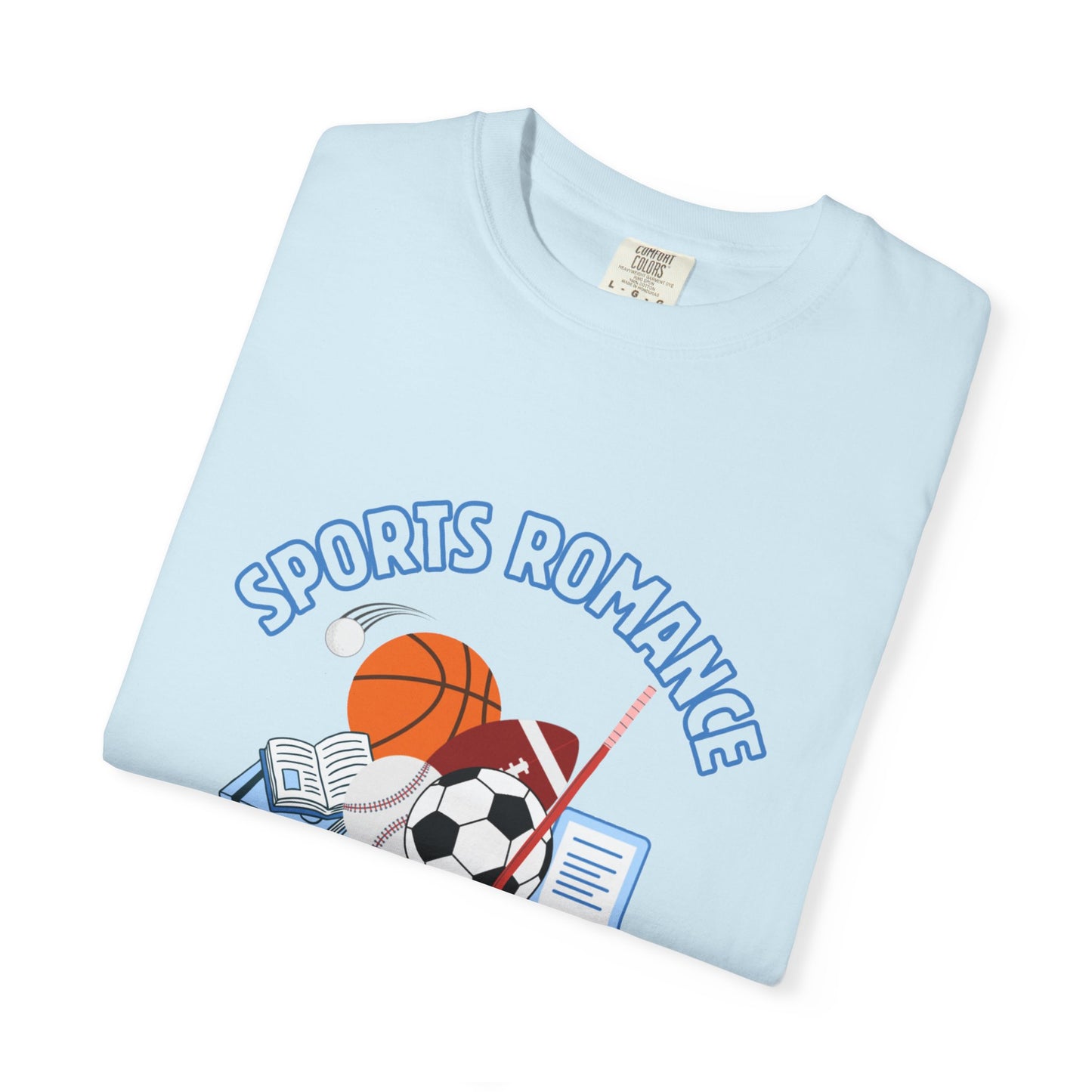 Blue Sports Romance Varsity Team Tee