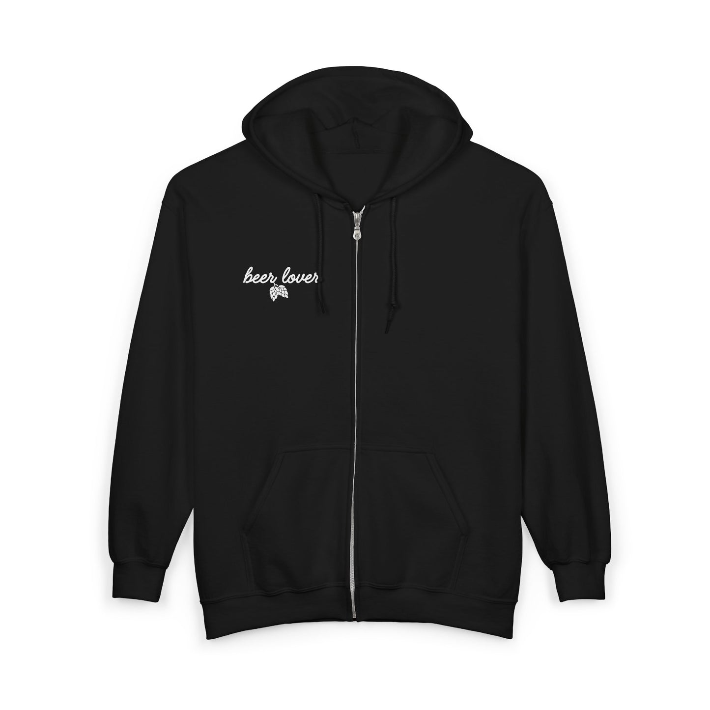 Beer Lover Zip Hoodie