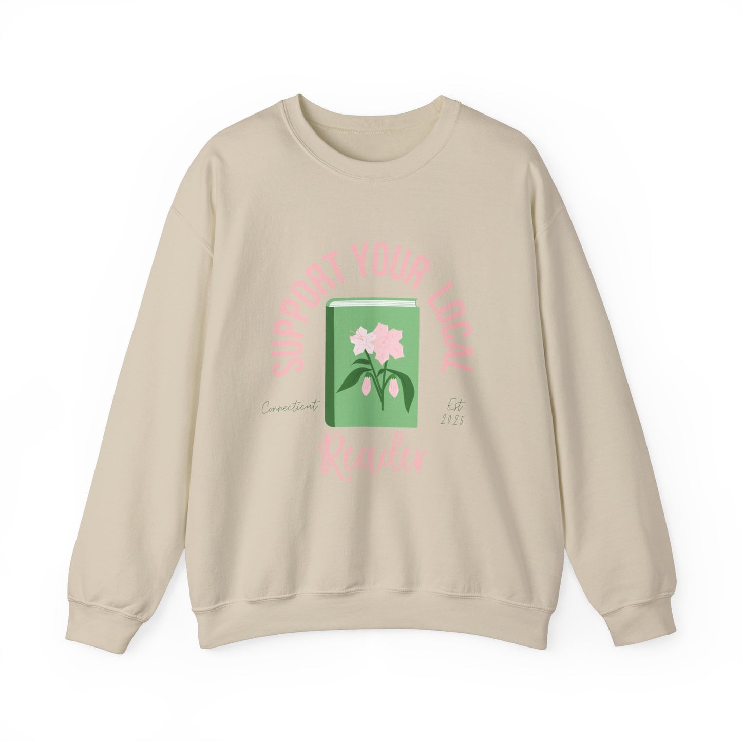 Support Your Local Reader CT Crewneck