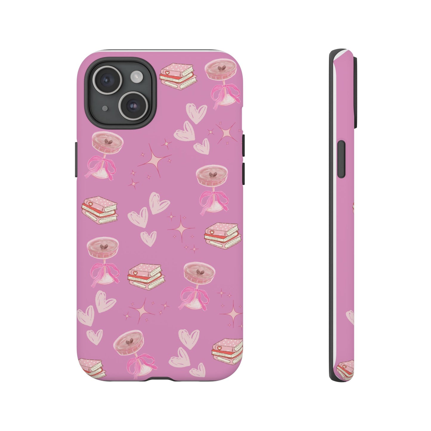 Pink Bookish Espresso Martini Phone Case