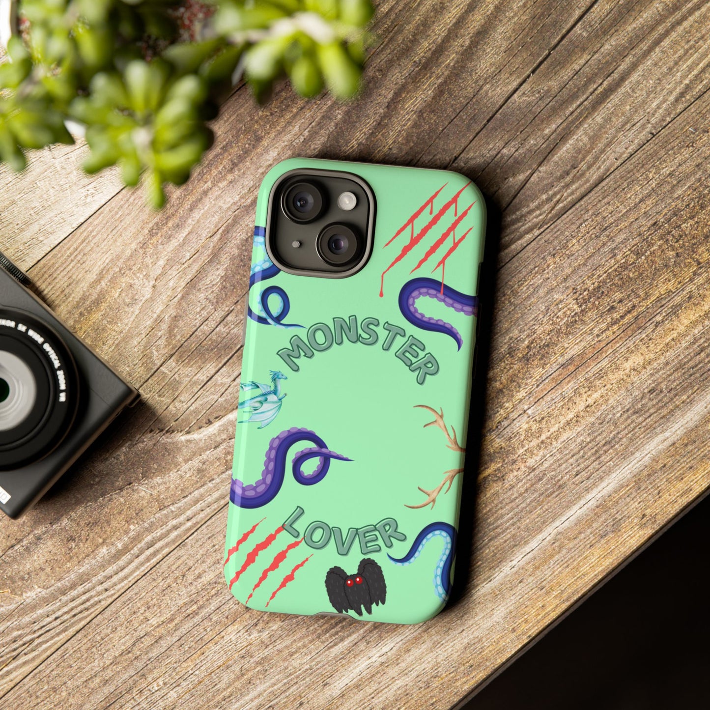 Monster Lover Mint Phone Case
