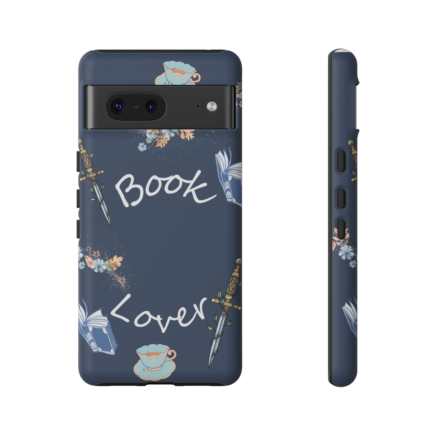 Book Lover Navy Phone Case
