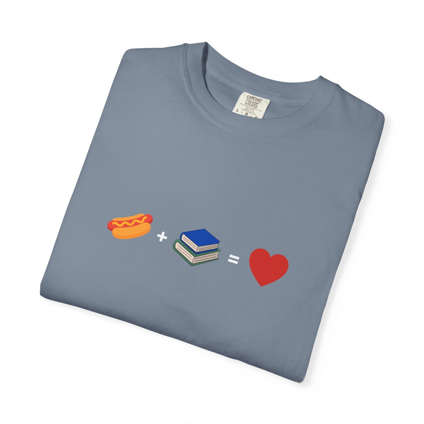Bookish Hot Dog Tee