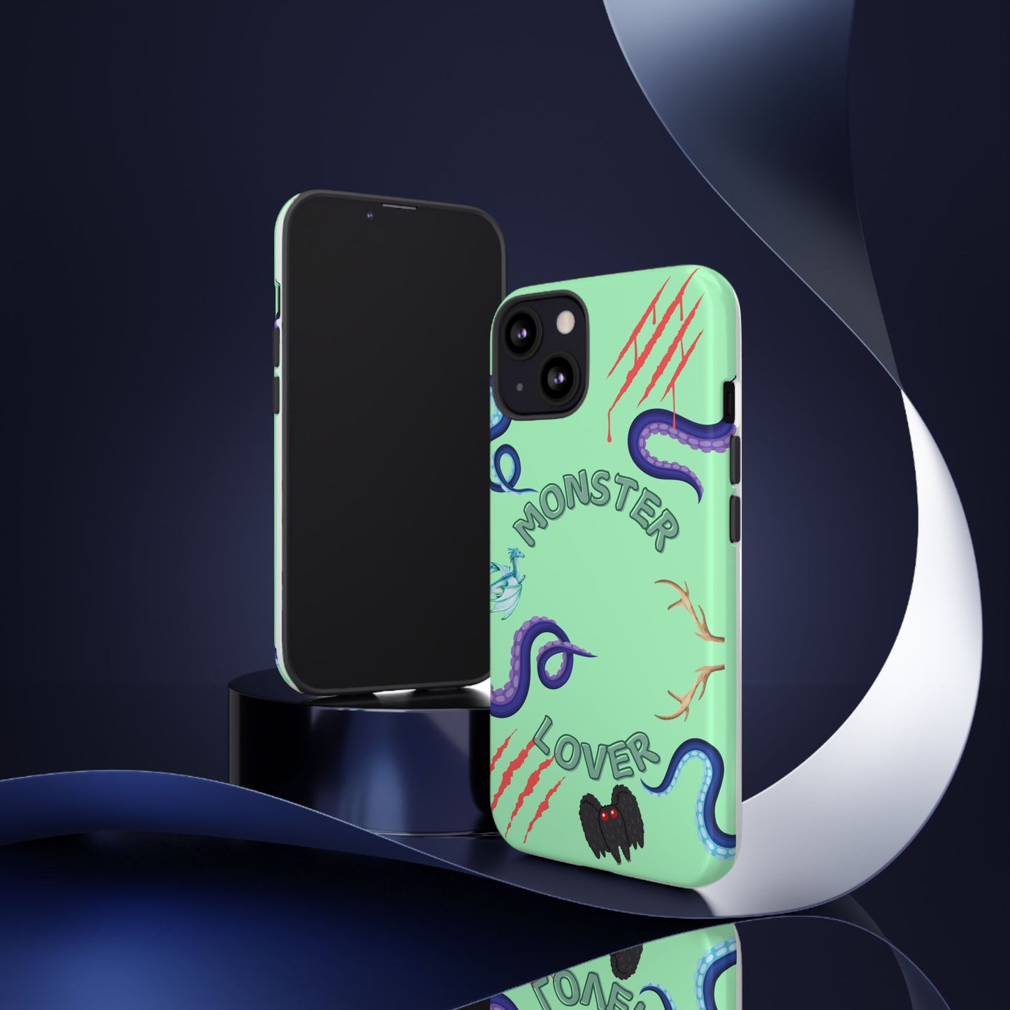 Monster Lover Mint Phone Case