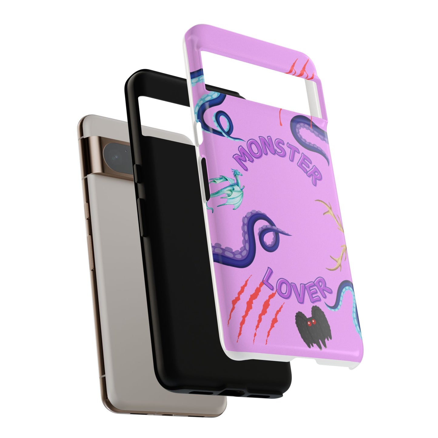 Monster Lover Purple Phone Case