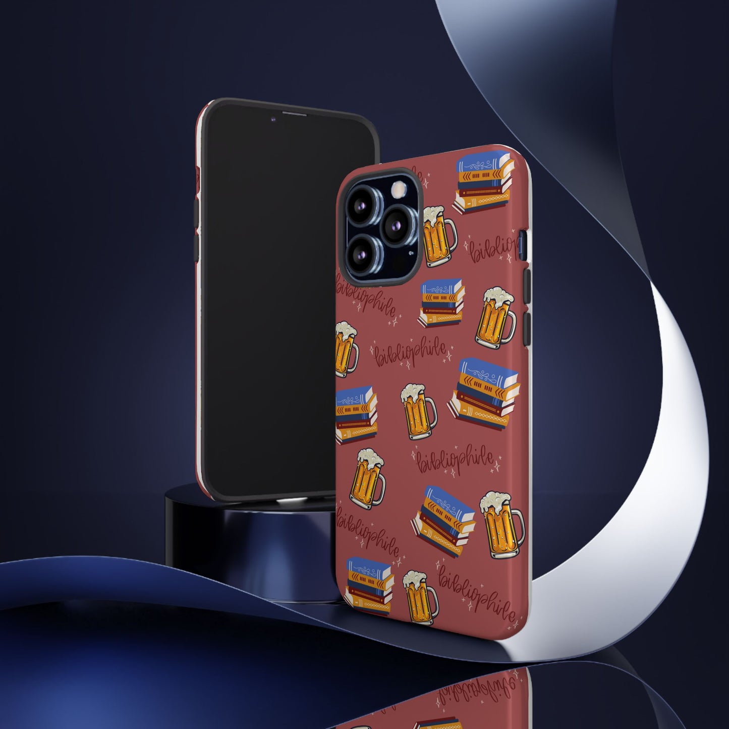 Bibliophile Beer Phone Case