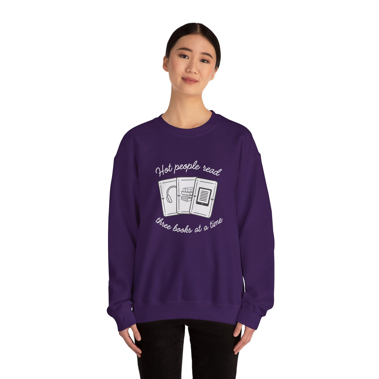 Three Books Darker Crewneck