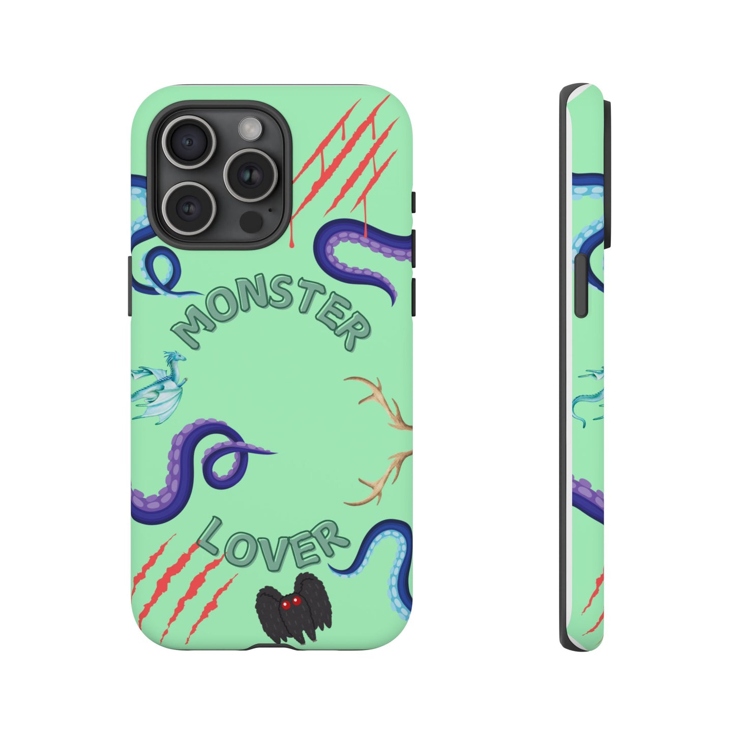 Monster Lover Mint Phone Case
