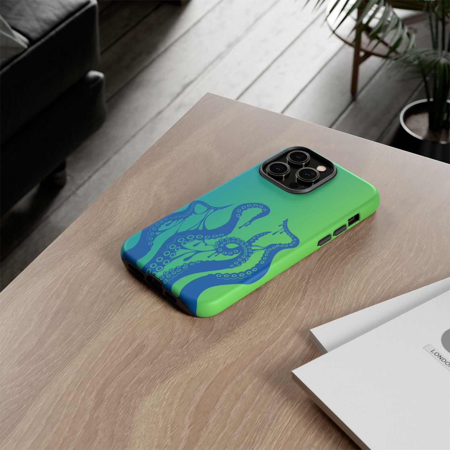 Blue Tentacle Phone Case