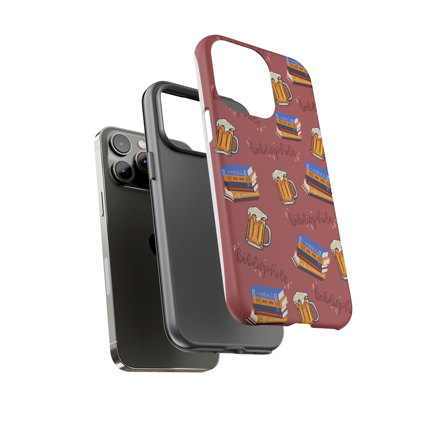 Bibliophile Beer Phone Case