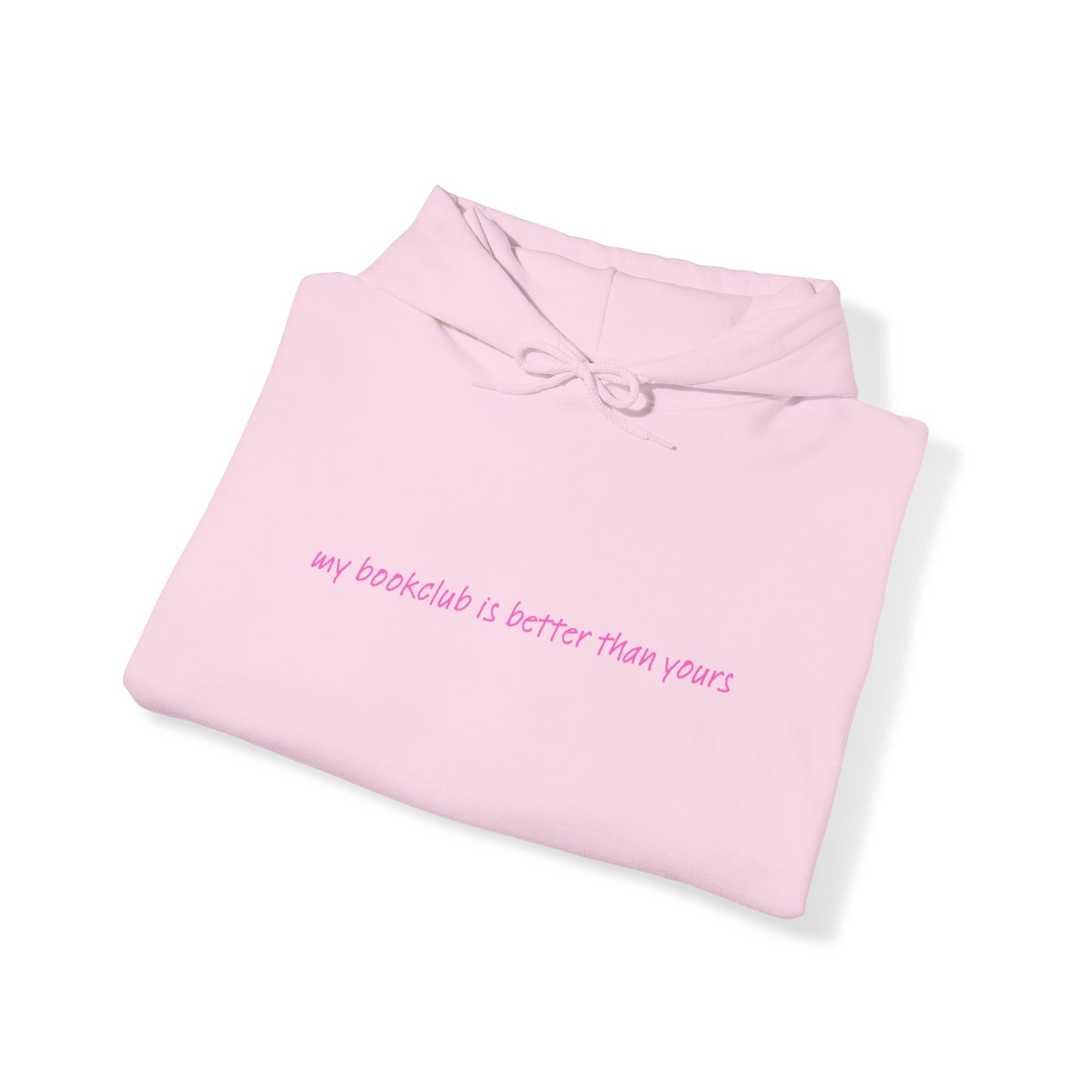 Better Bookclub Pink Hoodie
