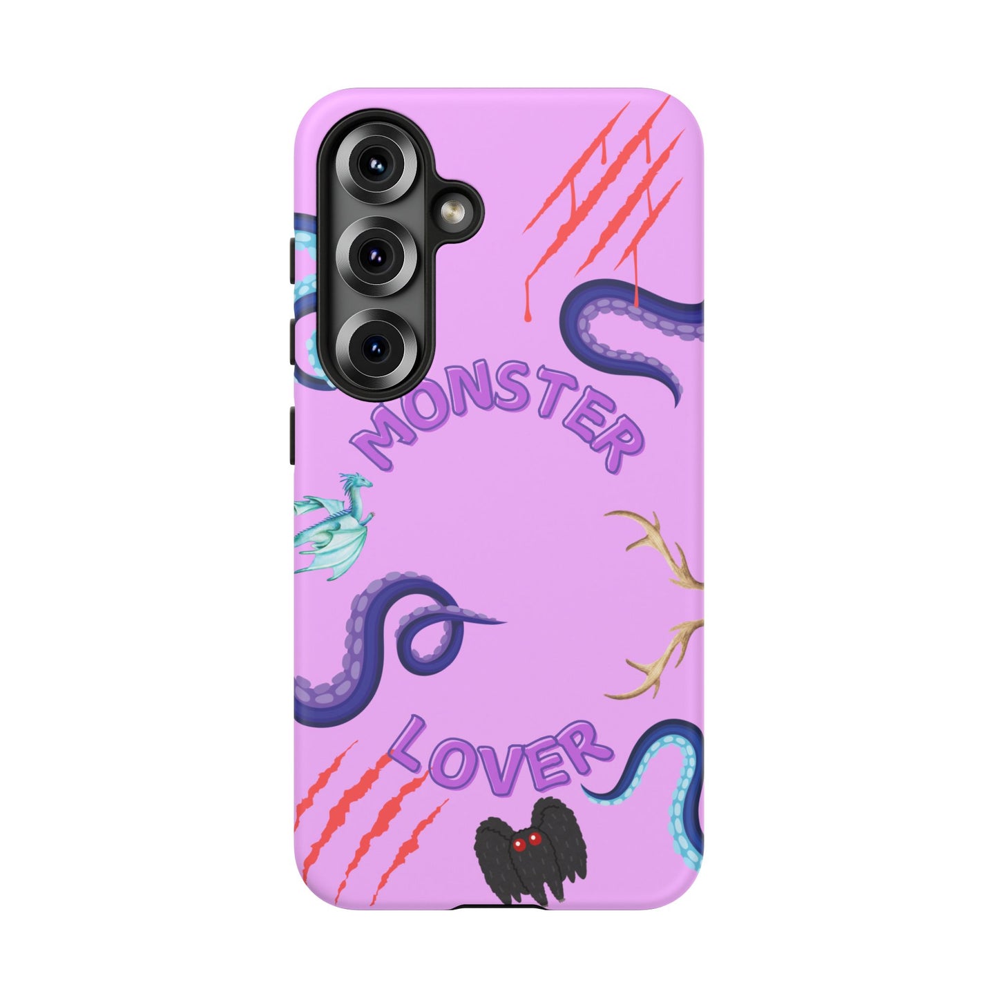 Monster Lover Purple Phone Case