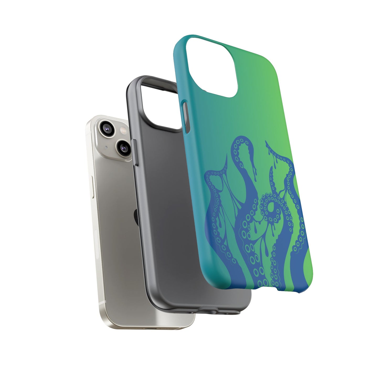 Blue Tentacle Phone Case