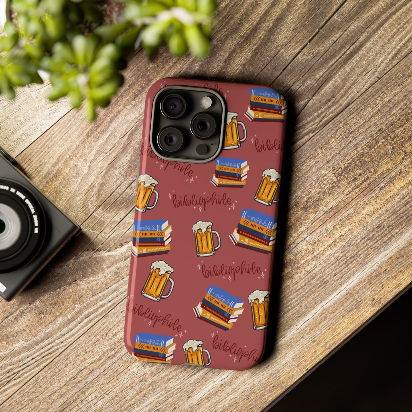 Bibliophile Beer Phone Case