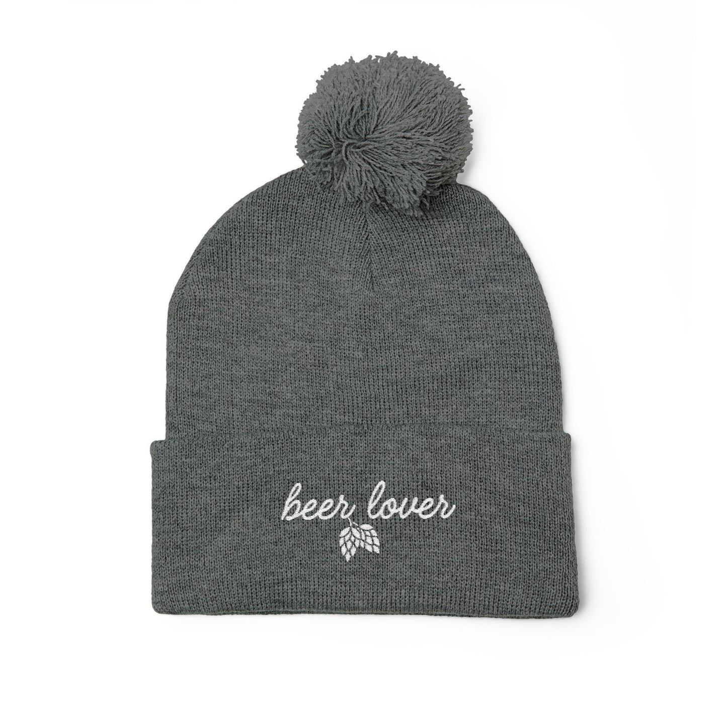 Beer Lover Pom Pom Beanie