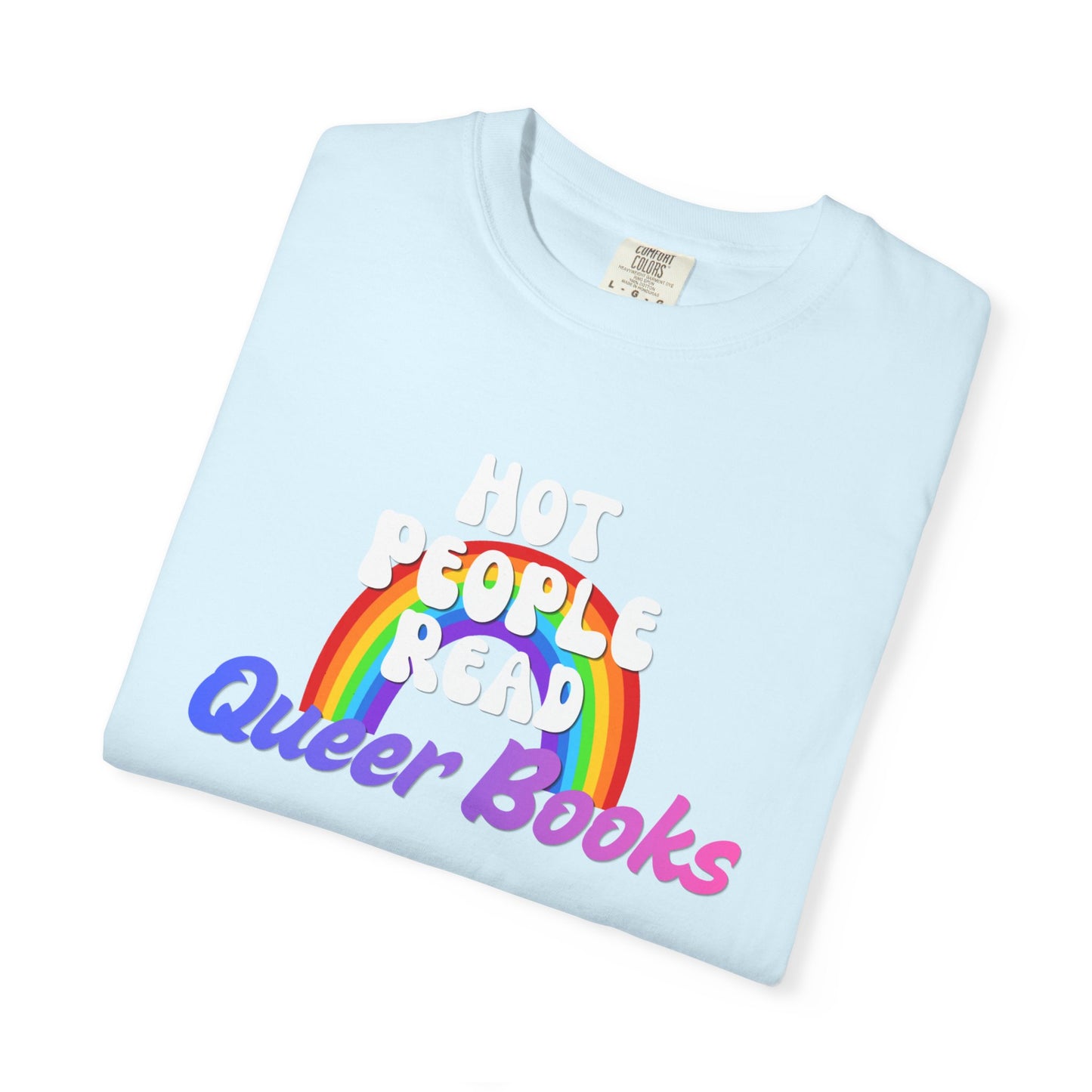 Read Queer Books Blue to Pink Tee