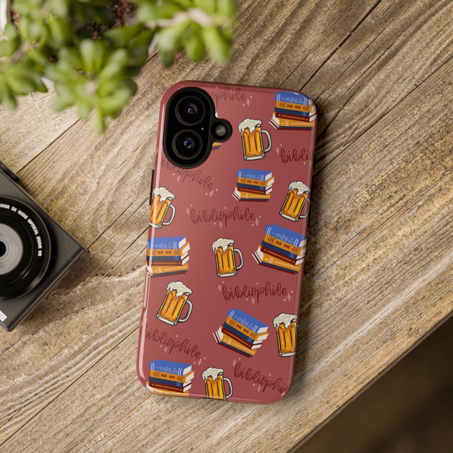 Bibliophile Beer Phone Case