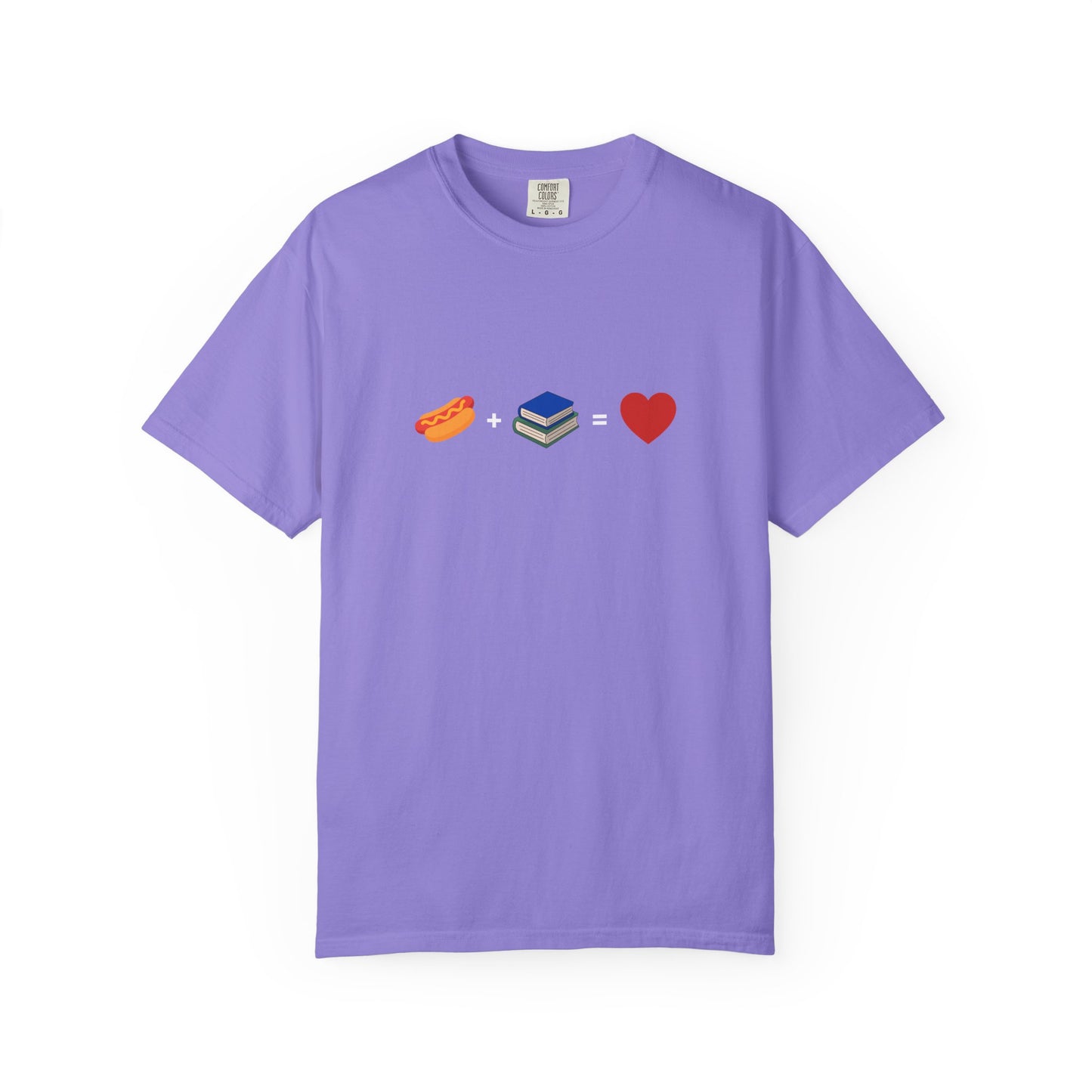 Bookish Hot Dog Tee