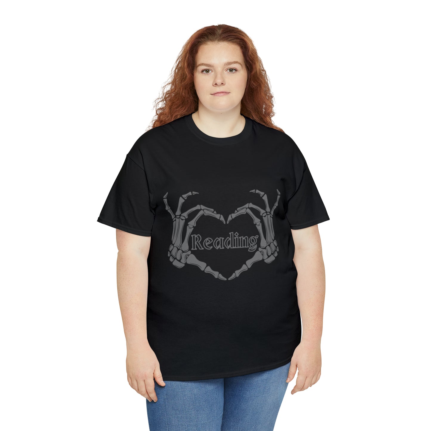 Skelton Hands Reading Tee