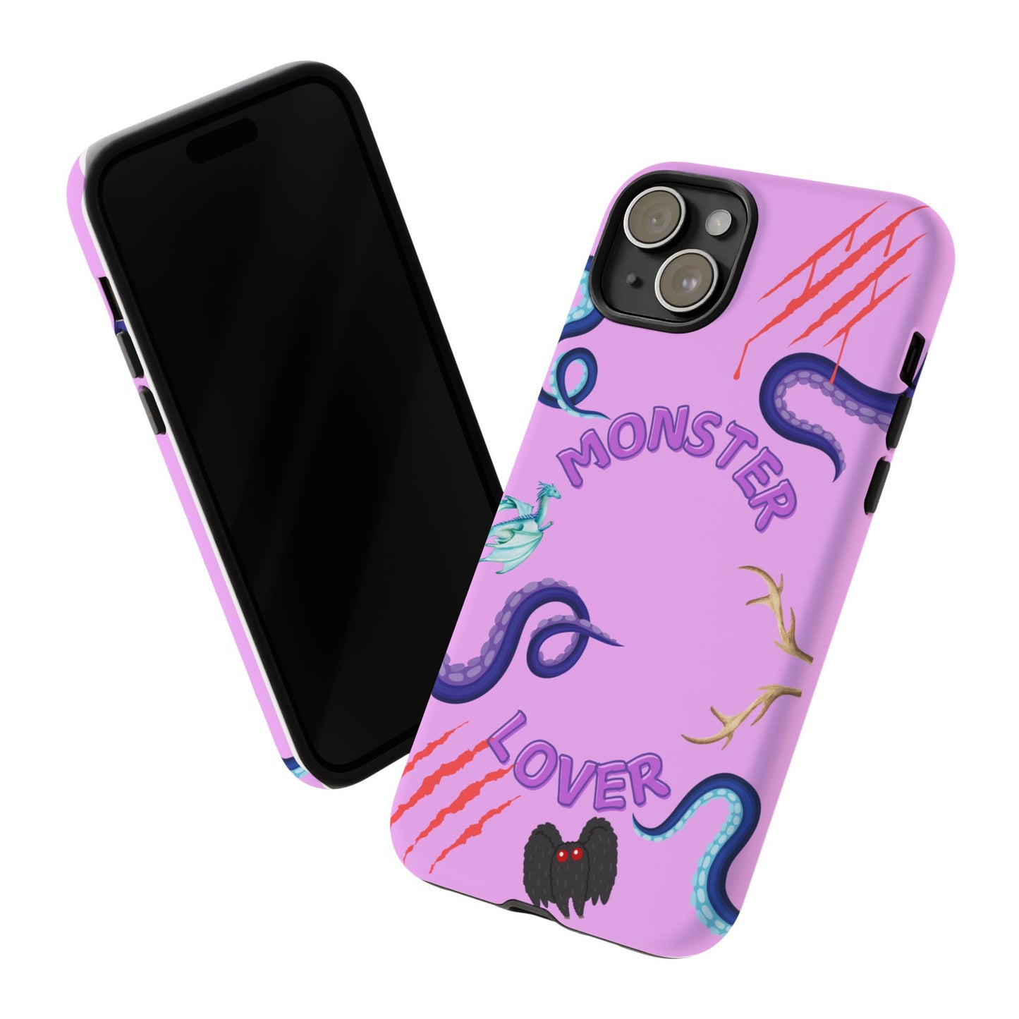 Monster Lover Purple Phone Case
