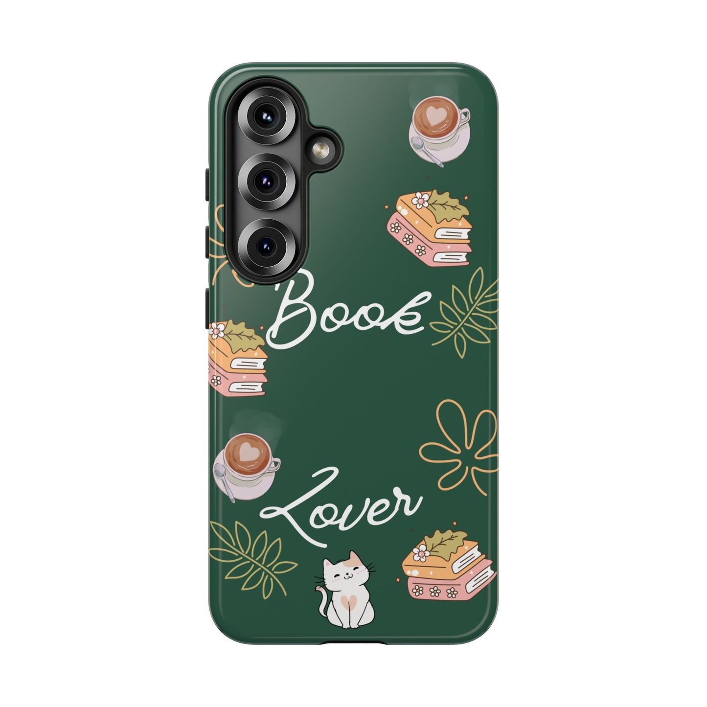 Book Lover Green Phone Case