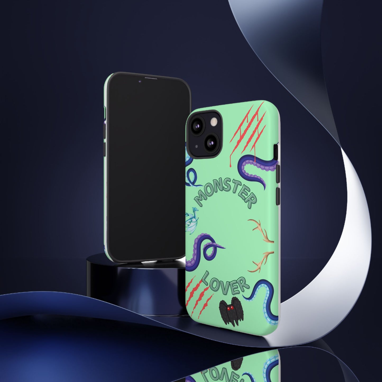 Monster Lover Mint Phone Case