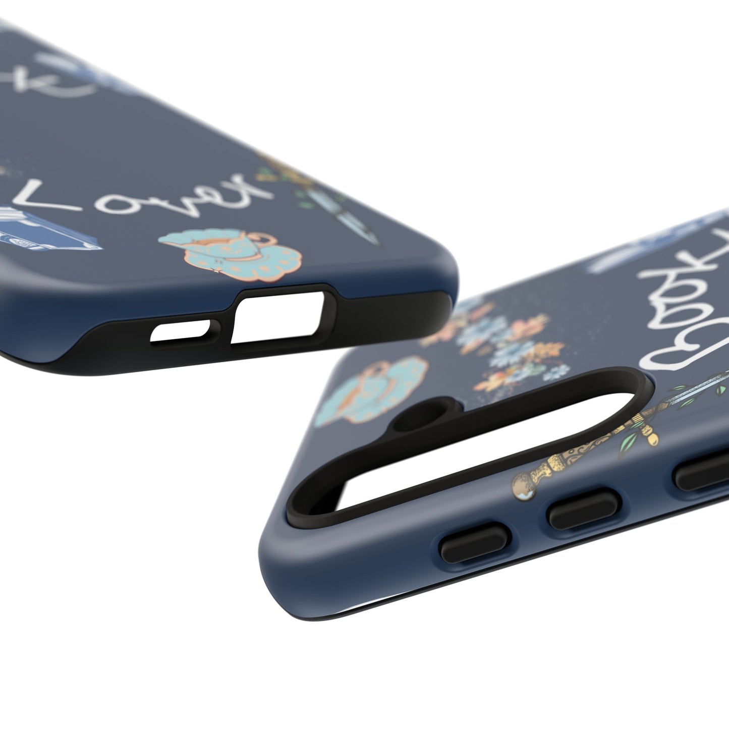 Book Lover Navy Phone Case