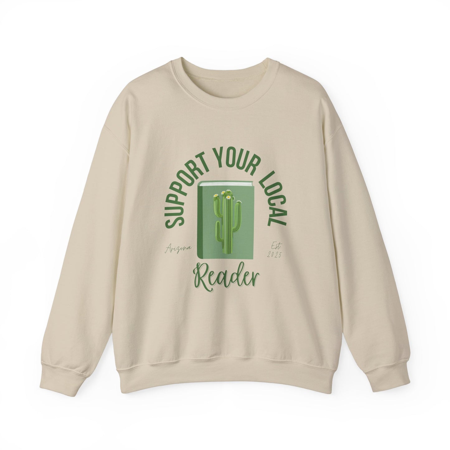 Support Your Local Reader AZ Crewneck