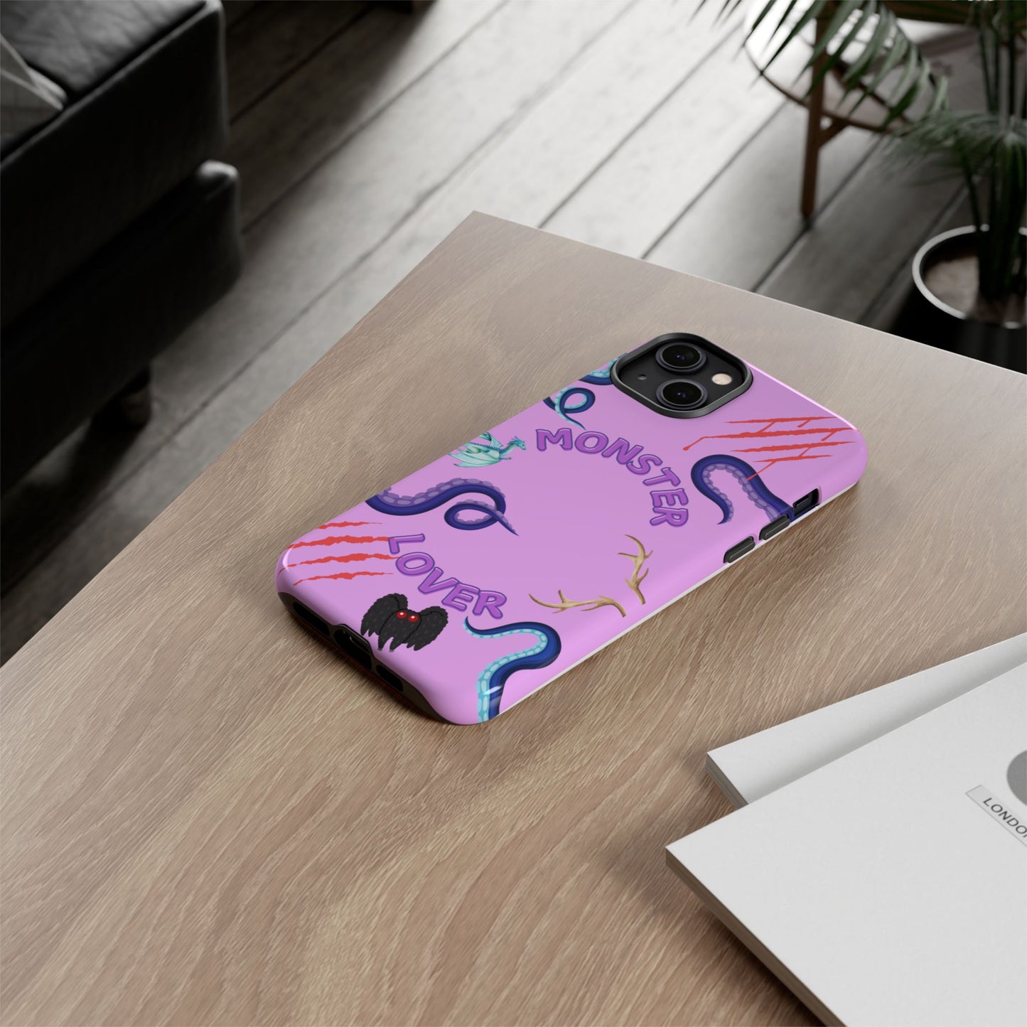Monster Lover Purple Phone Case