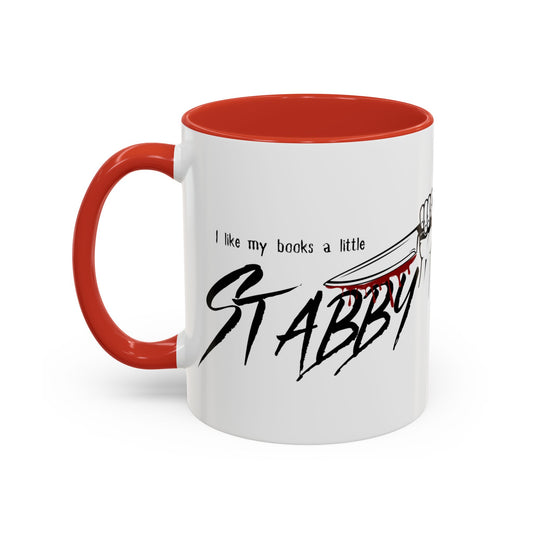 Stabby Books Mug
