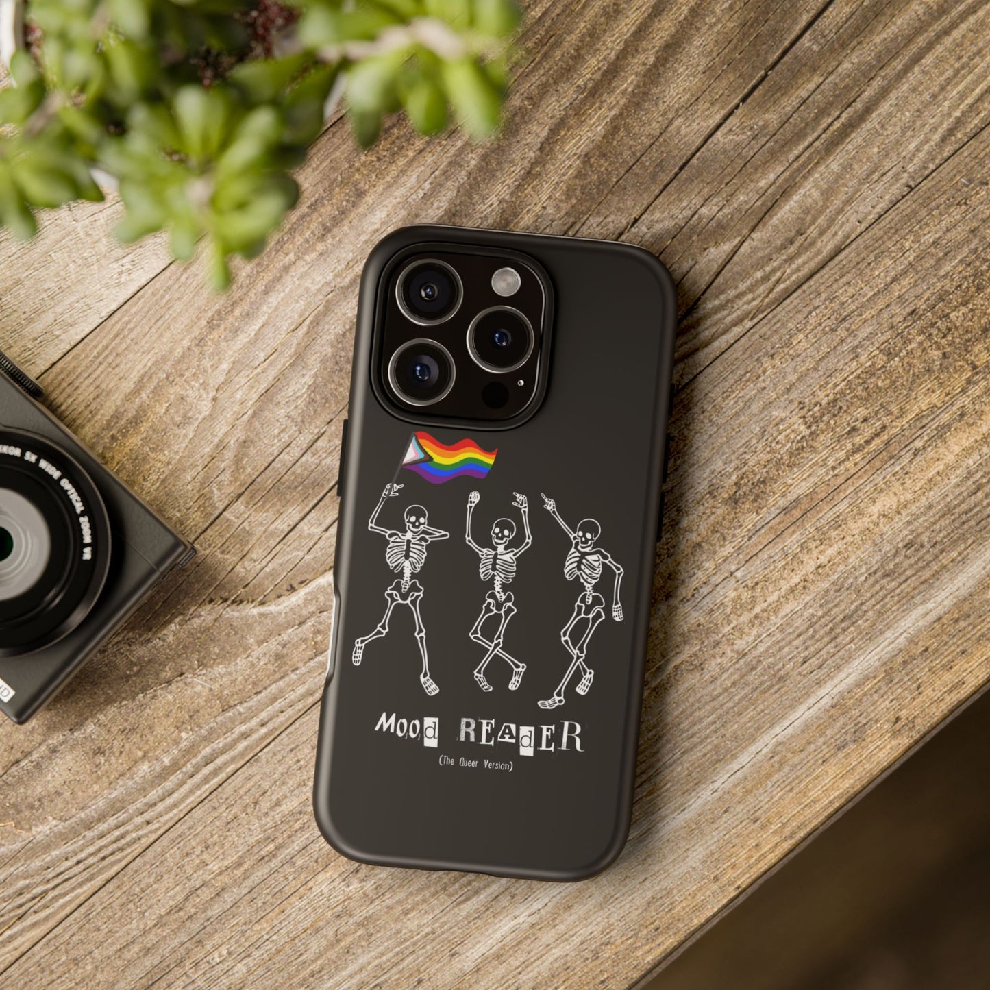 Mood Reader Skeletons Queer Phone Case