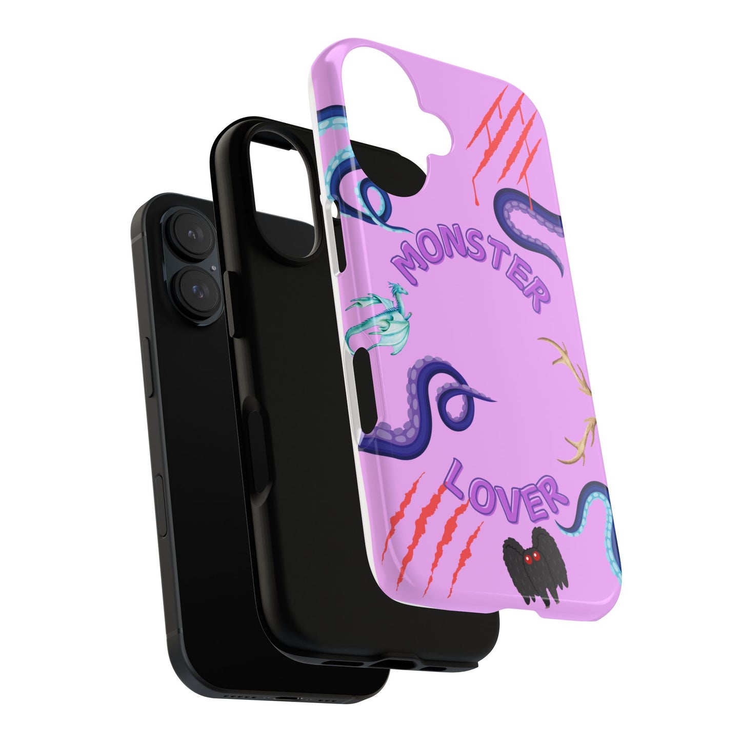 Monster Lover Purple Phone Case