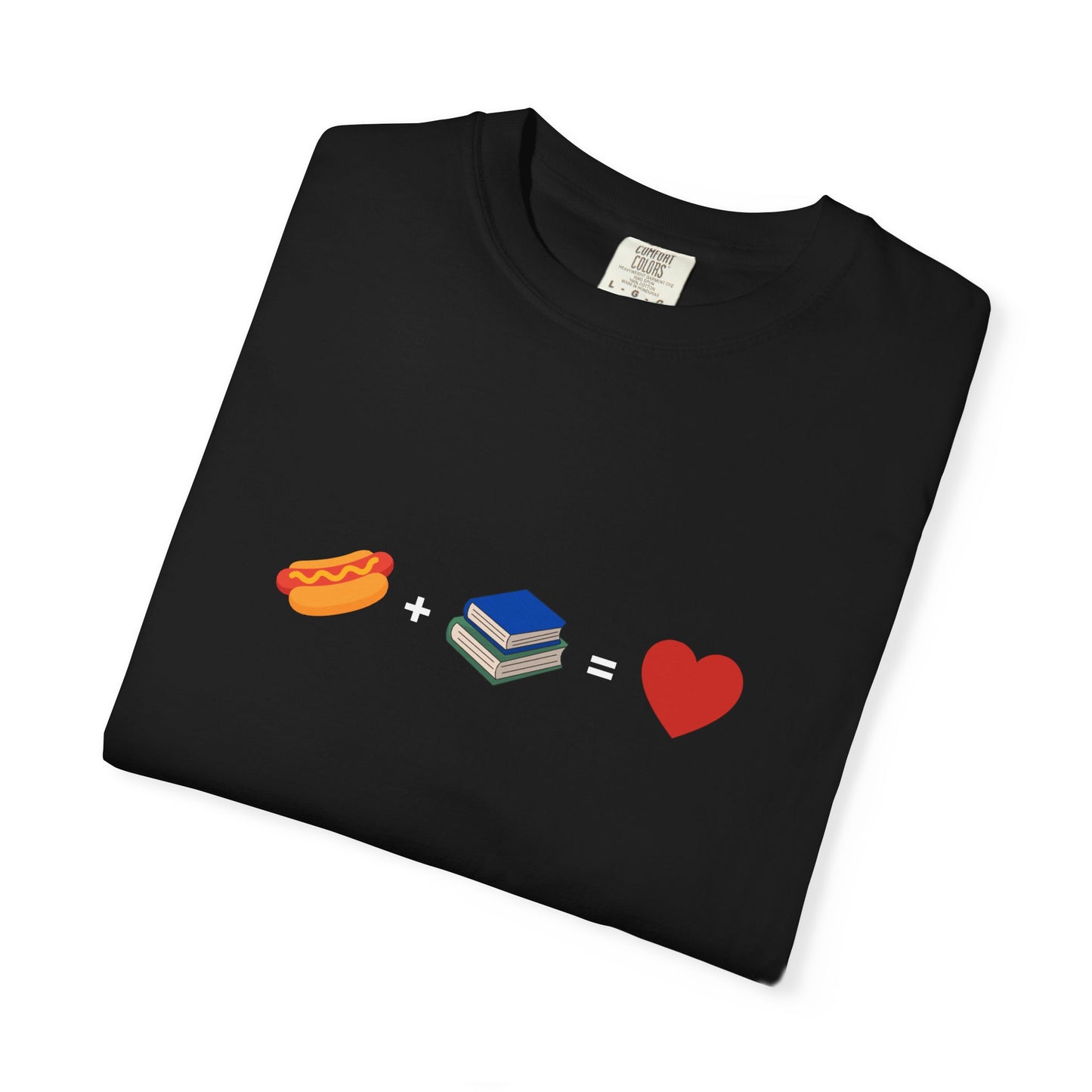Bookish Hot Dog Tee