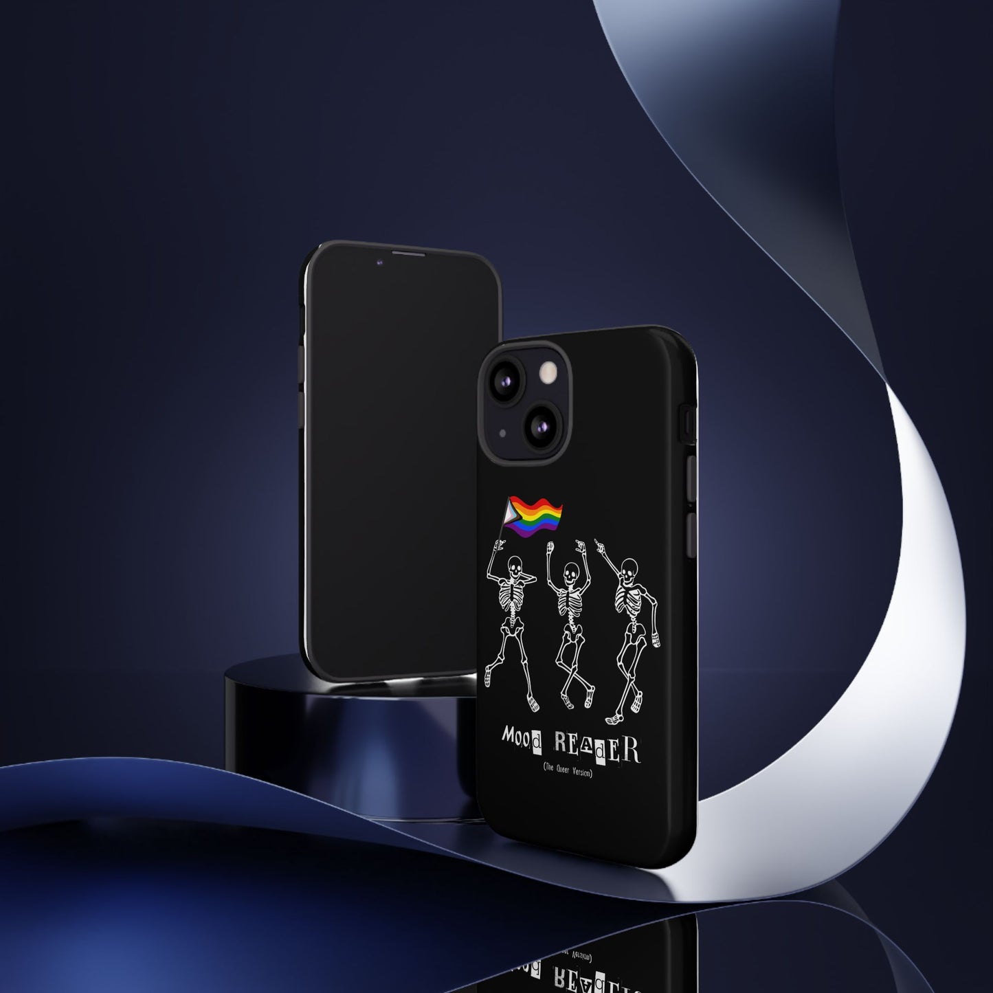 Mood Reader Skeletons Queer Phone Case