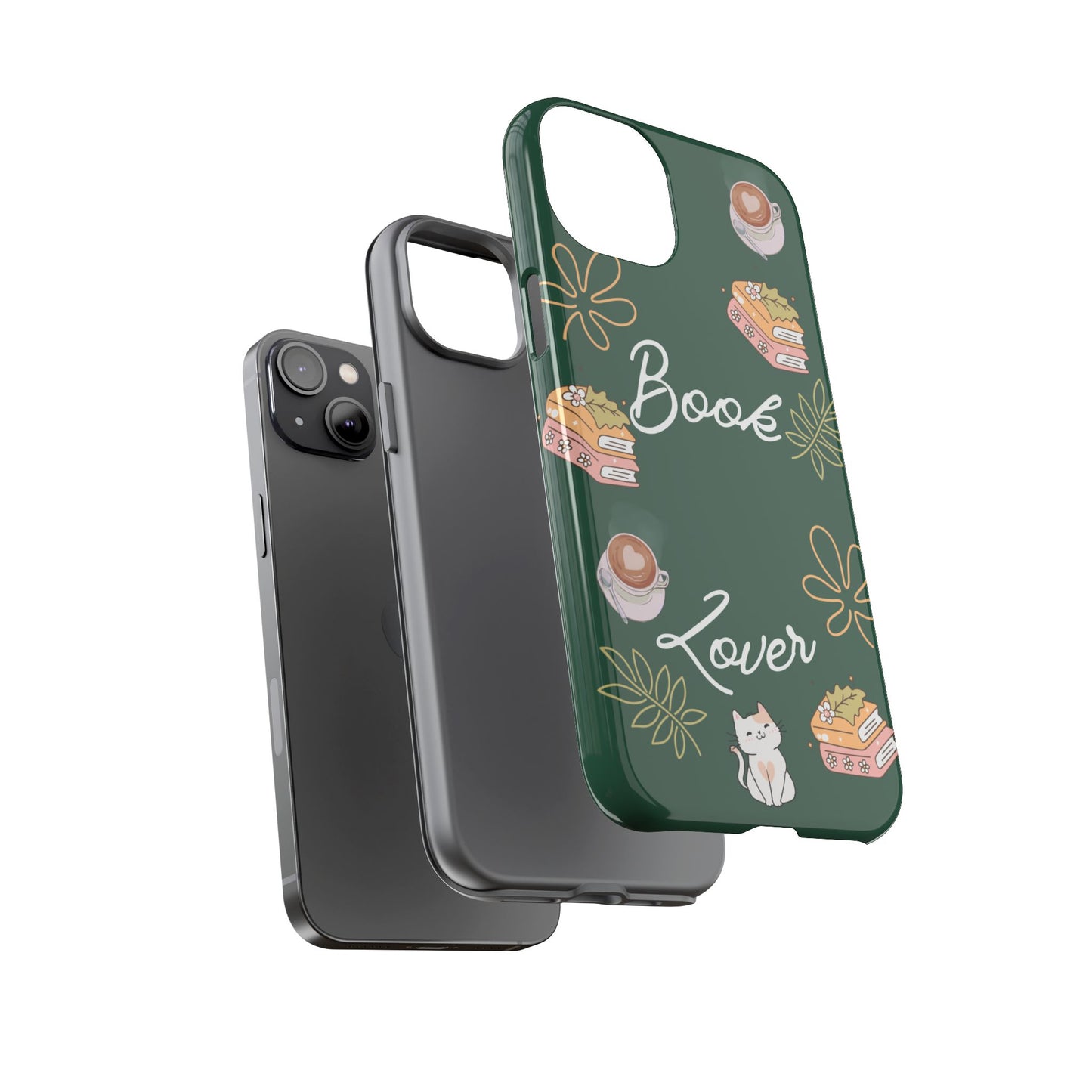 Book Lover Green Phone Case