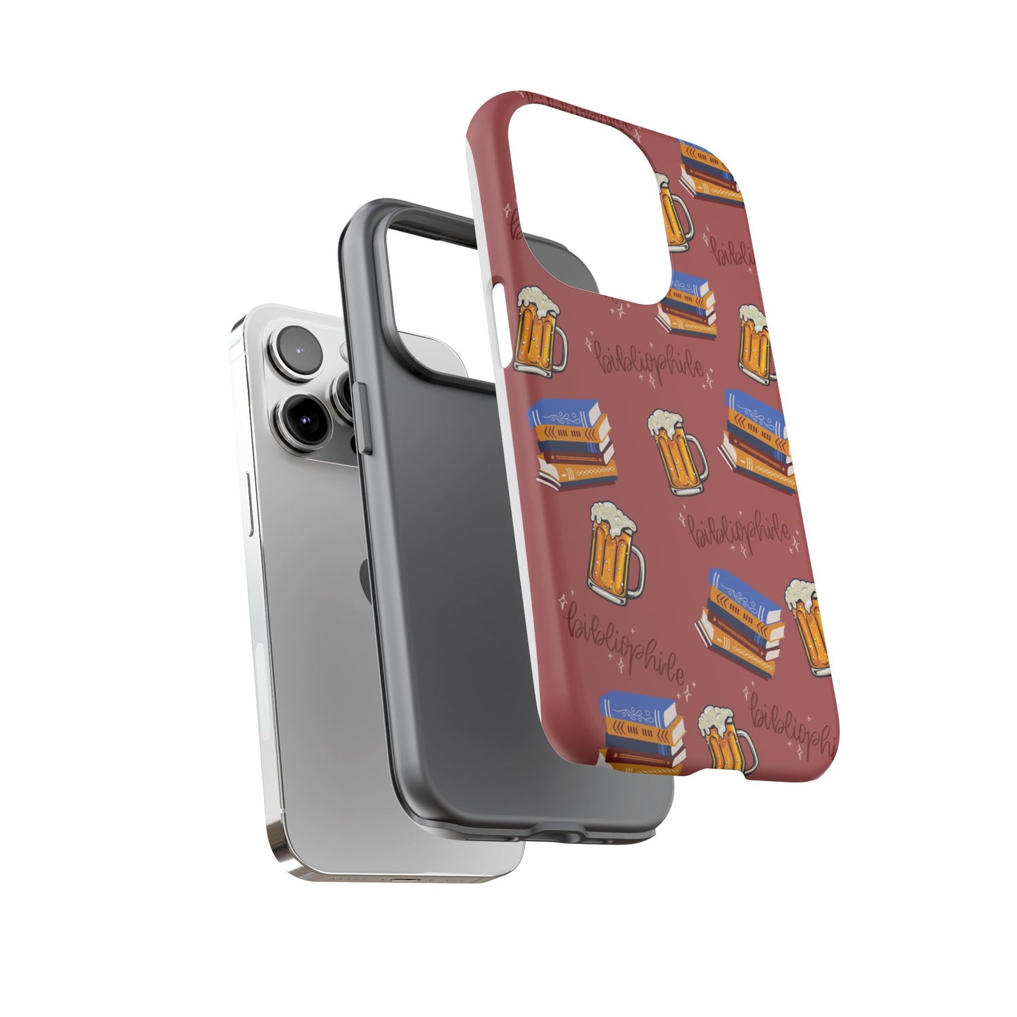 Bibliophile Beer Phone Case